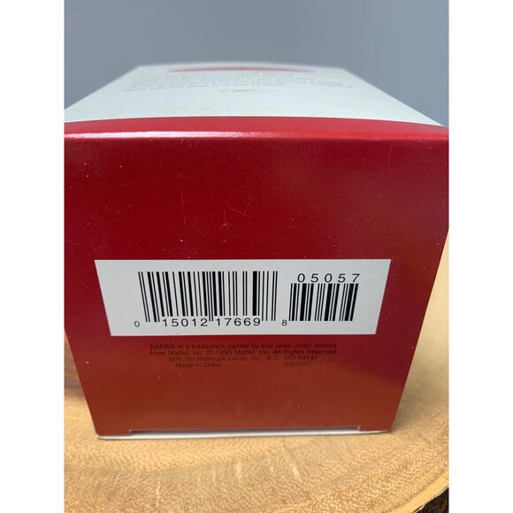 1995 Hallmark Keepsake Ornament Holiday Barbie Collectors Series Handcrafted - Picture 7 of 11